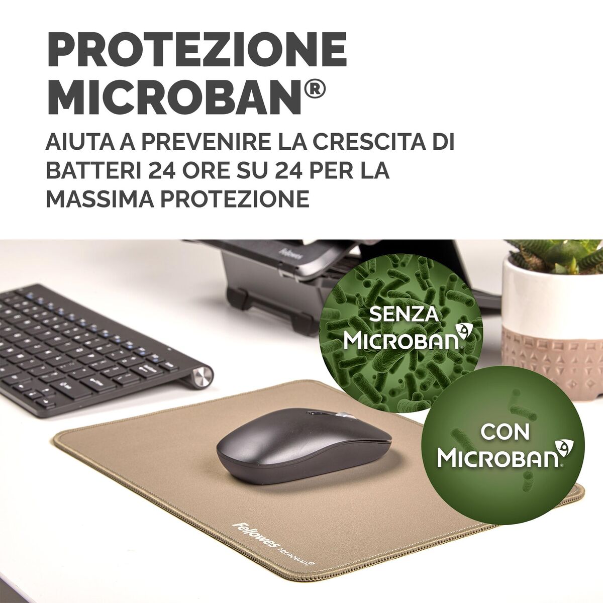 Mouse Mat Fellowes 100139319 Beige