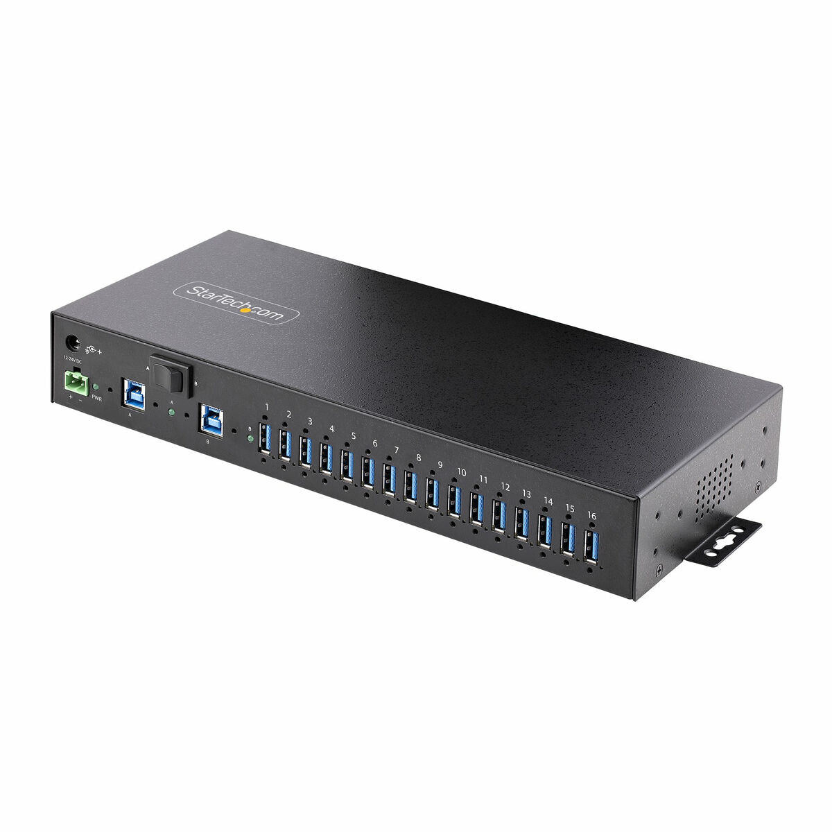 7-Port USB Hub Startech S5G16AINDS-USB-A-HUB Black