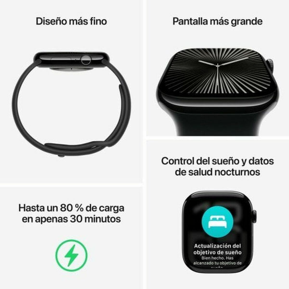 Smartwatch Apple MWY13QL/A Silver 1,96" 46 mm