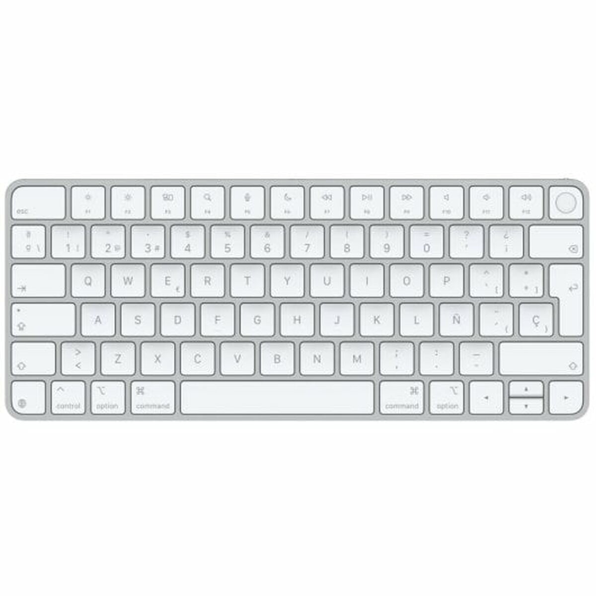 Keyboard Apple MXCK3Y/A Grey Spanish Qwerty