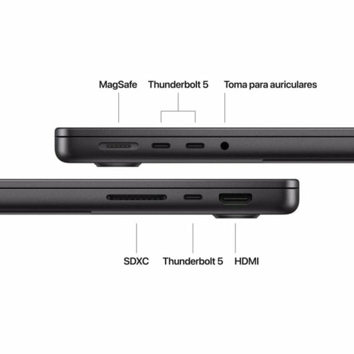 Laptop Apple MX2J3Y/A 14" 1 TB SSD