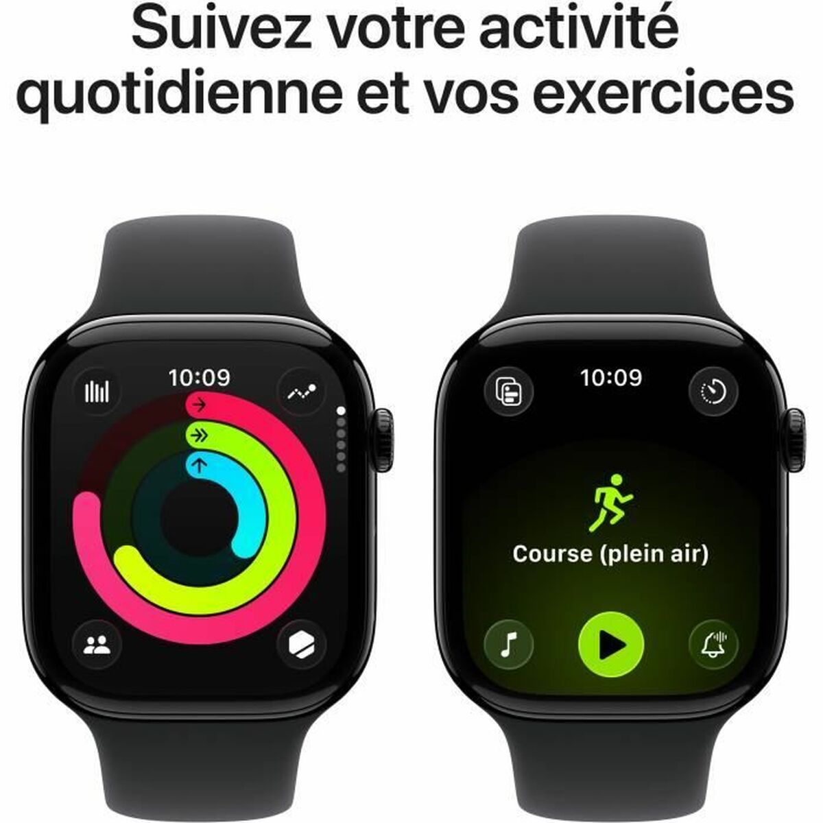 Smartwatch Apple MEUW4QL/A Black 1,96" 46 mm