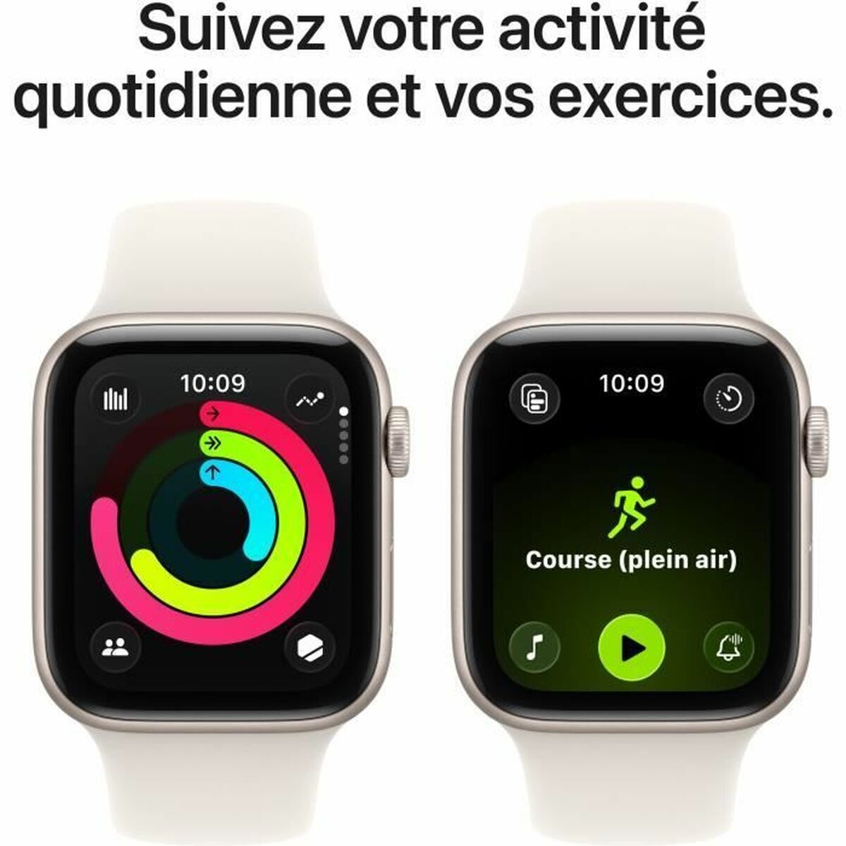 Smartwatch Apple MEPE4ZR/A White 1,73" Ø 44 mm