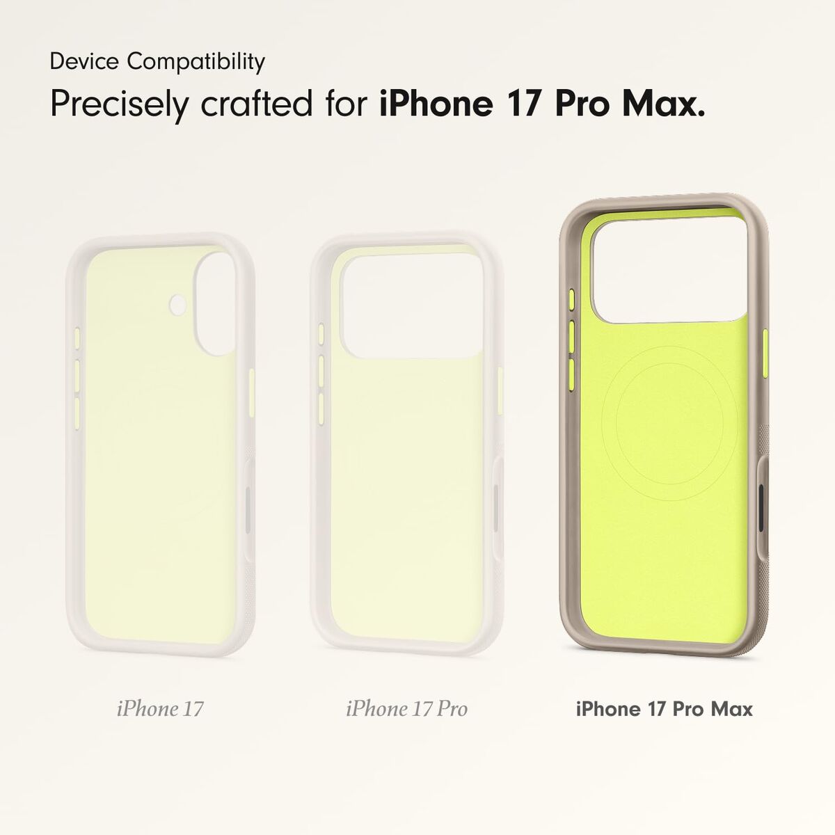 Mobile cover Beats iPhone 17 Pro Max Grey Apple