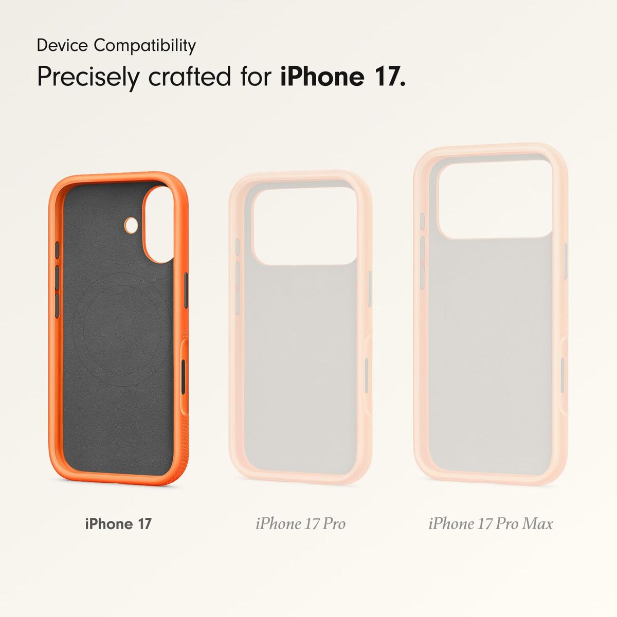 Mobile cover Beats iPhone 17 Orange Apple