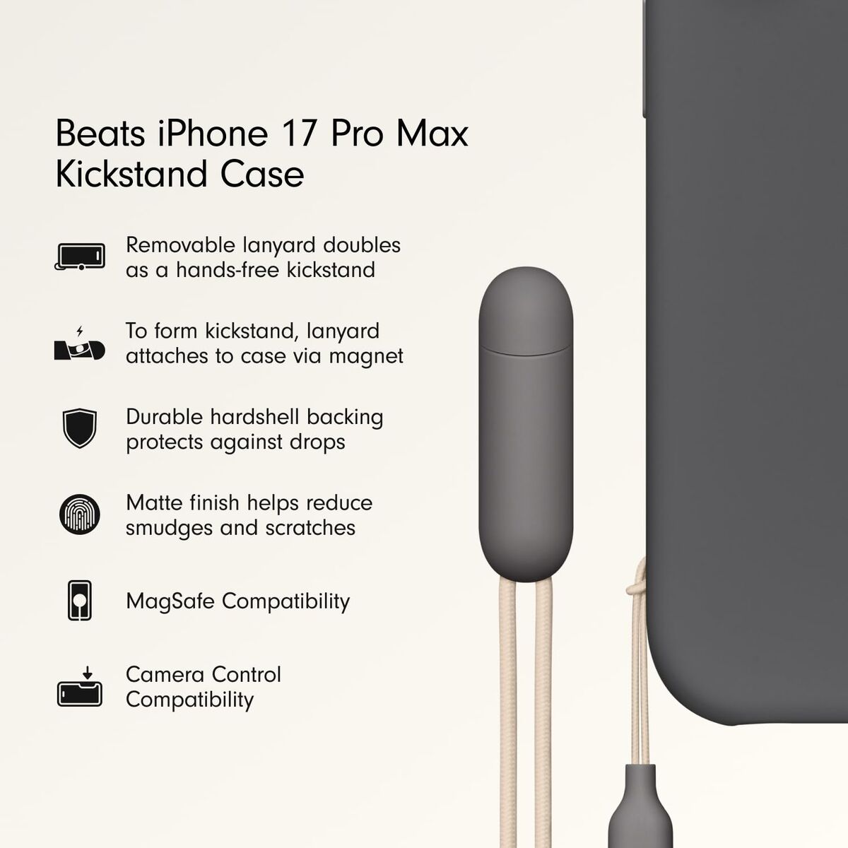 Mobile cover Beats iPhone 17 Pro Max Apple