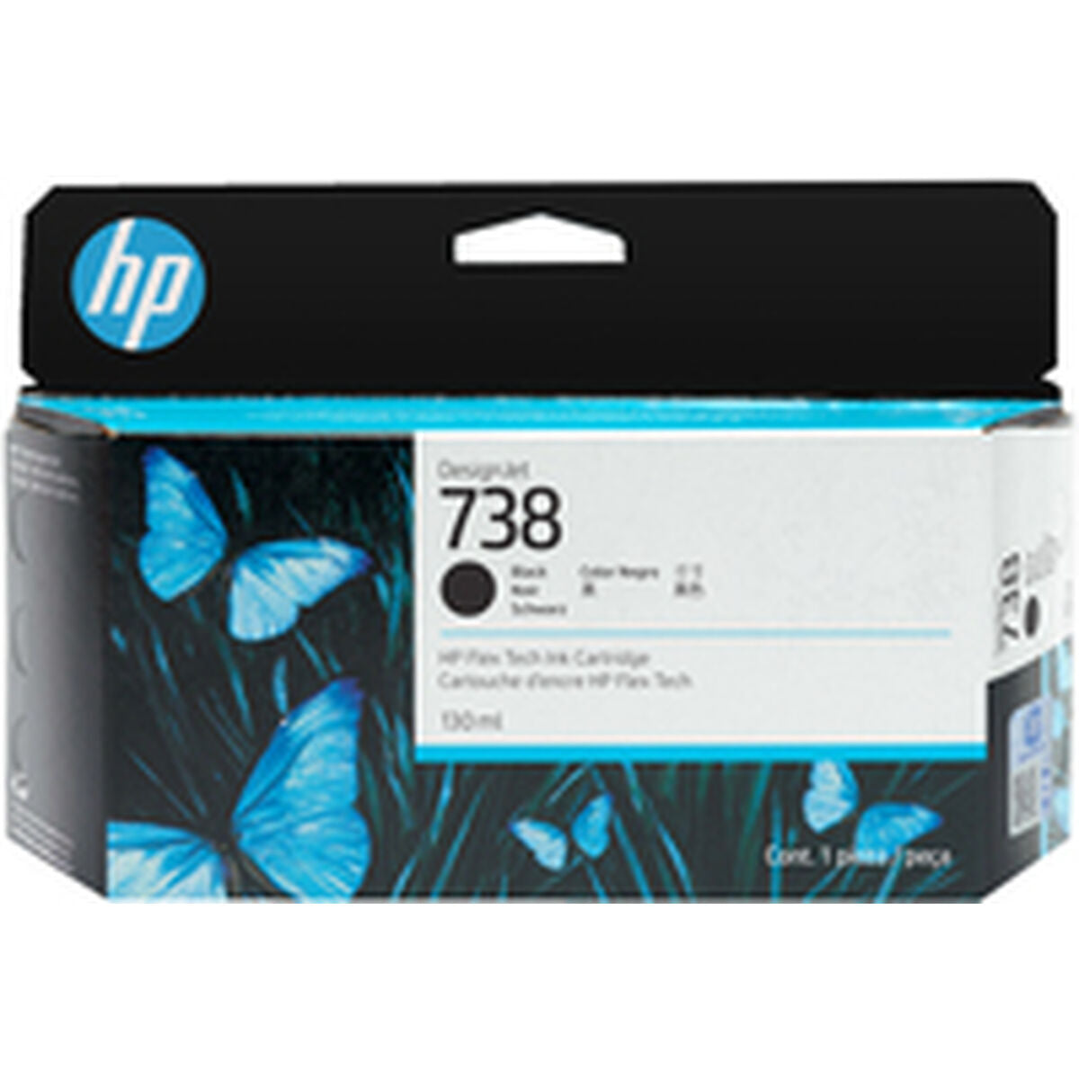 Original Ink Cartridge HP 498N4A Black