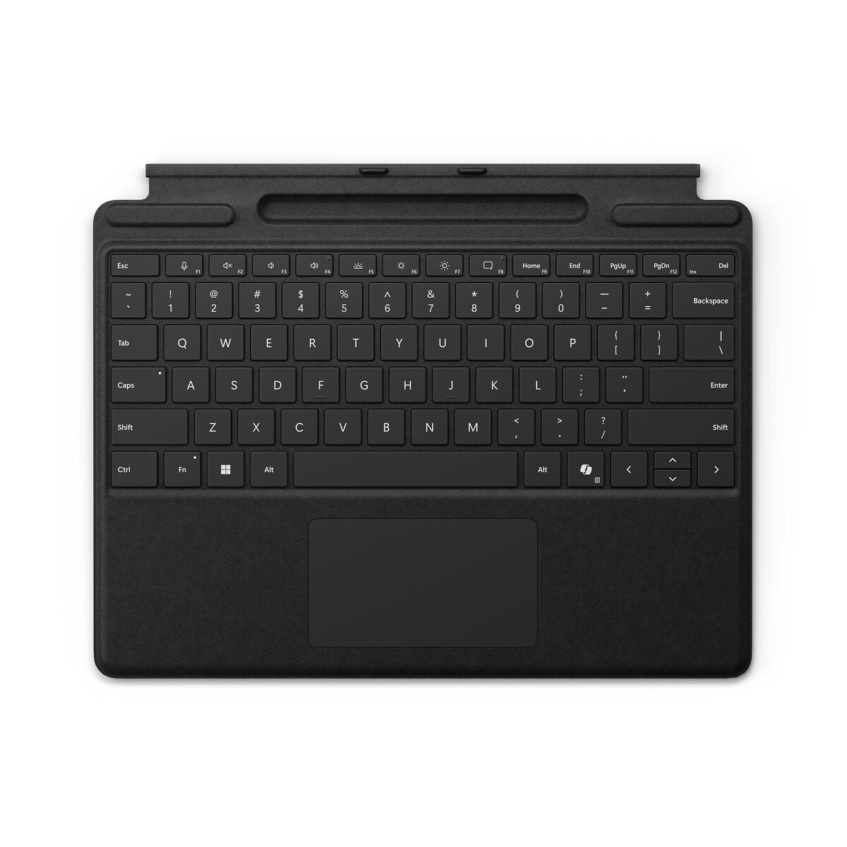 Keyboard Microsoft 8XB-00148 Spanish Qwerty Black Italian