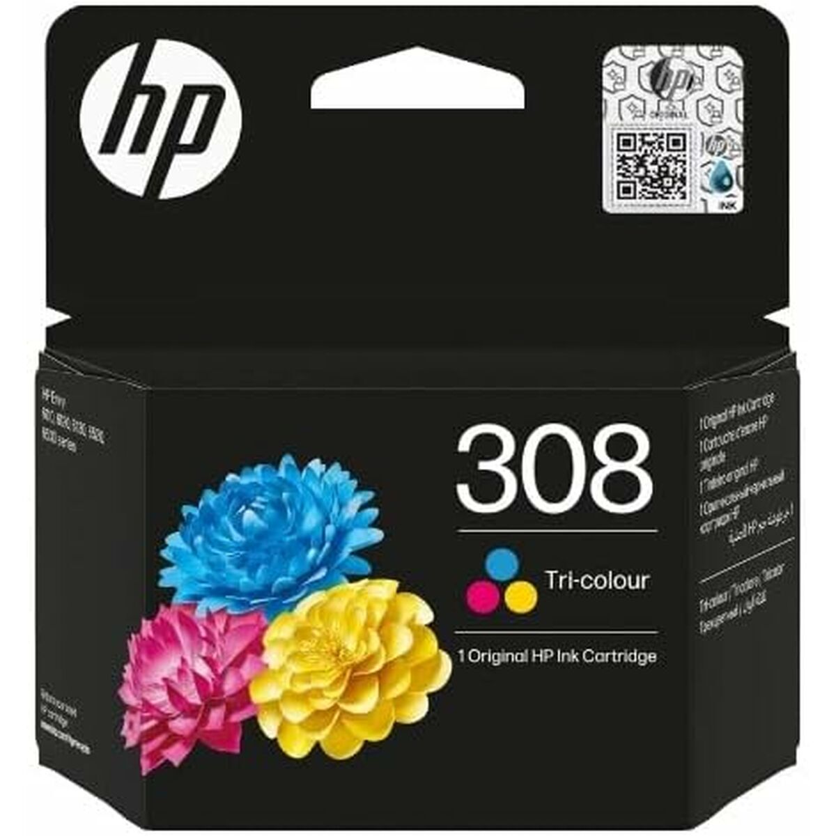 Original Ink Cartridge HP 308 Black