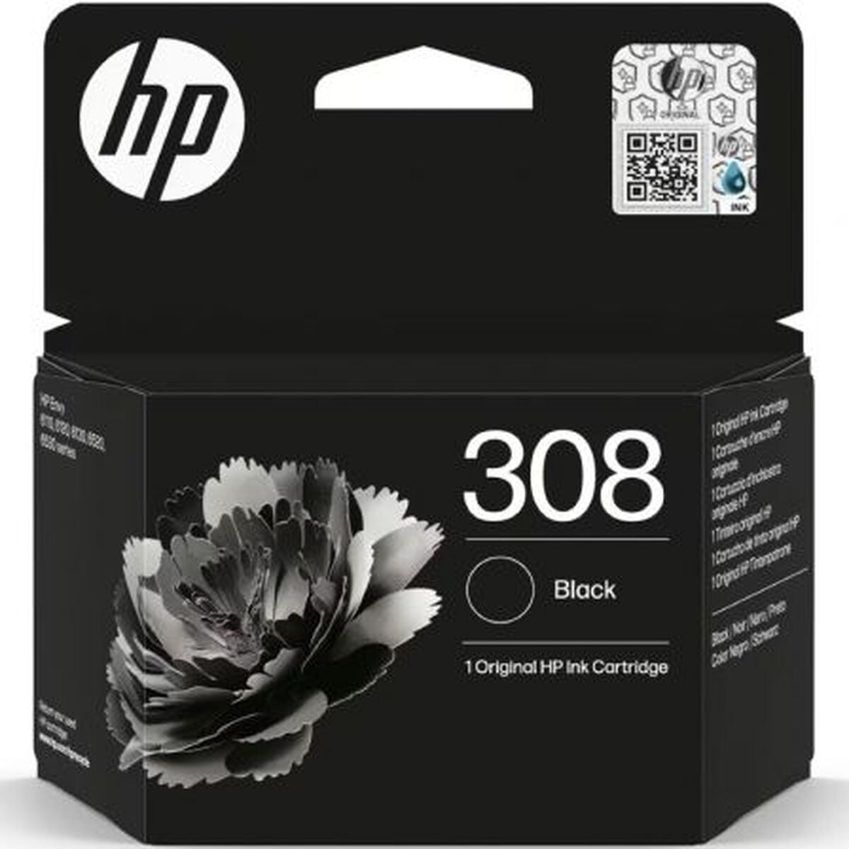 Original Ink Cartridge HP 308 Black