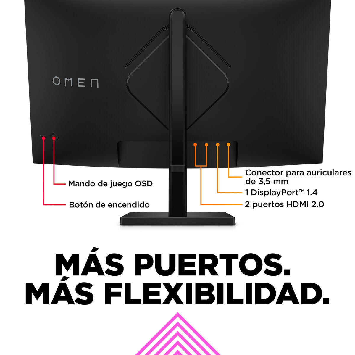 Gaming Monitor HP 780K6E9#ABB Quad HD 32"