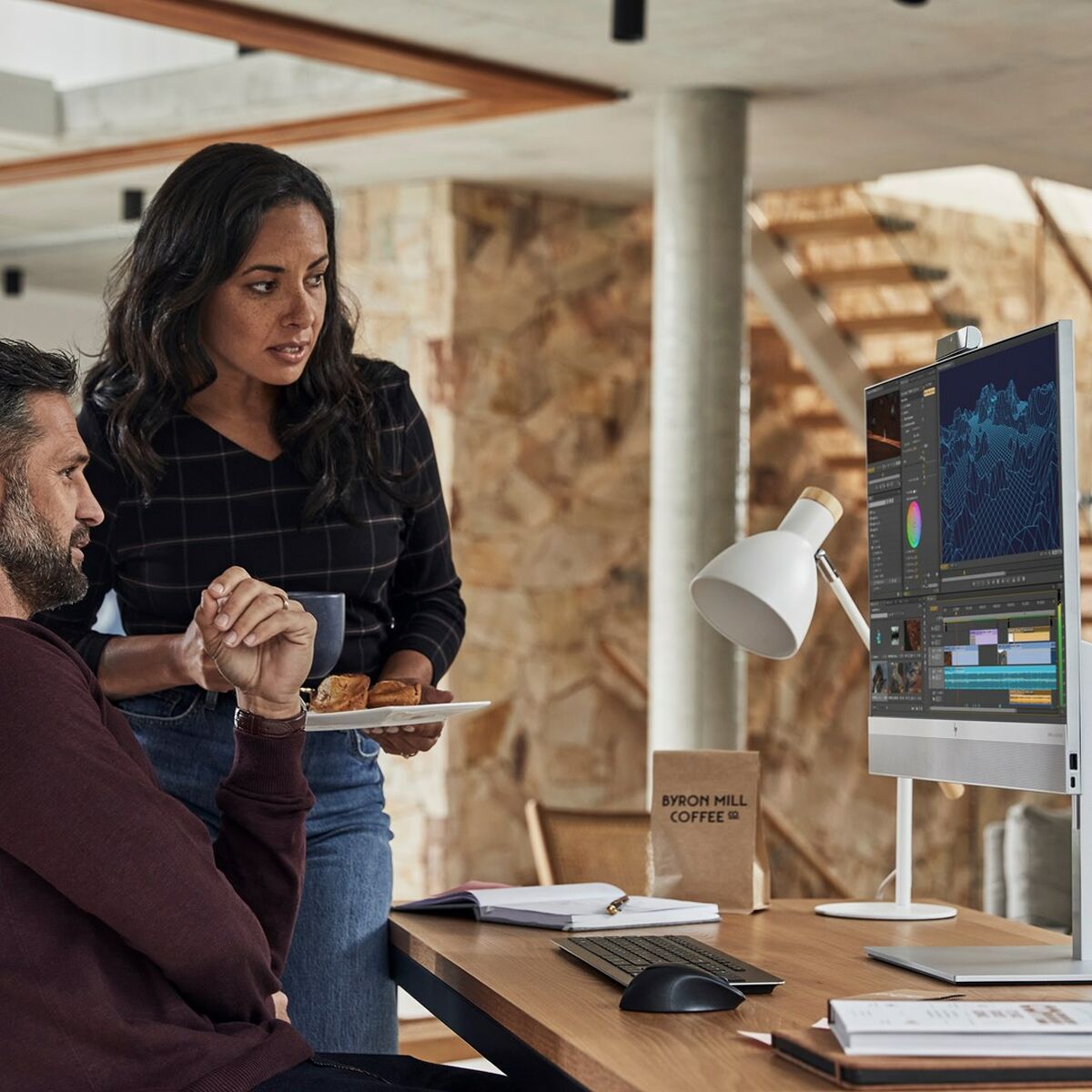 All in One HP EliteOne 870 G9 27" Intel Core i5-13500 16 GB RAM 512 GB SSD