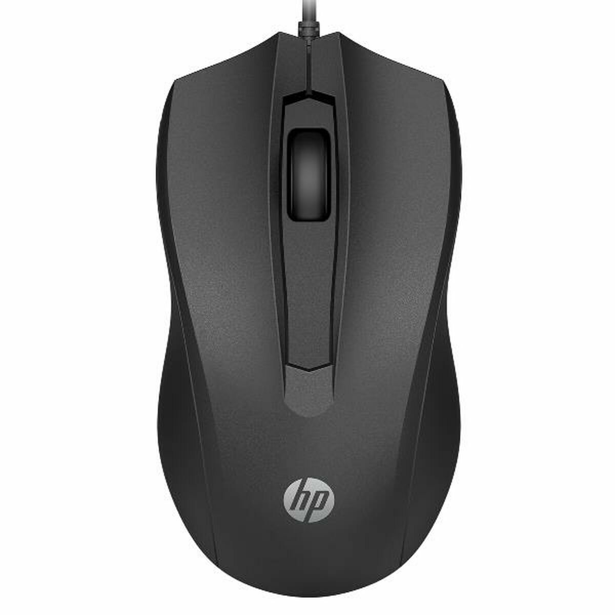 Mouse HP 822M9UT Black 1600 dpi