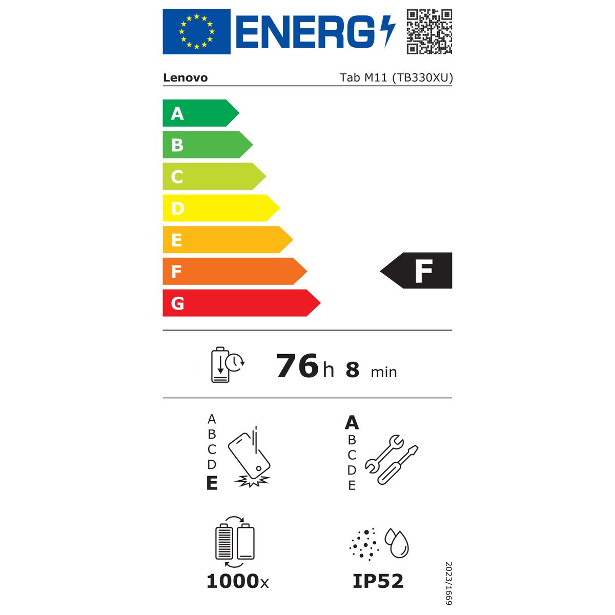 Tablet Lenovo ZADK0137ES 11" 8 GB RAM 128 GB Grey Mediatek Helio G88