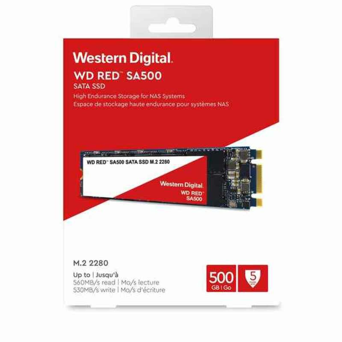 Hard Drive Western Digital Red SA500 500 GB SSD 500 GB SSD