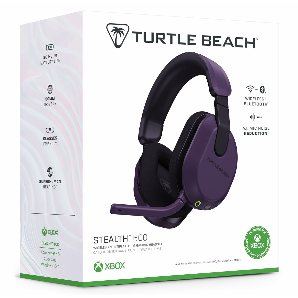 Headphones Turtle Beach Stealth Purple