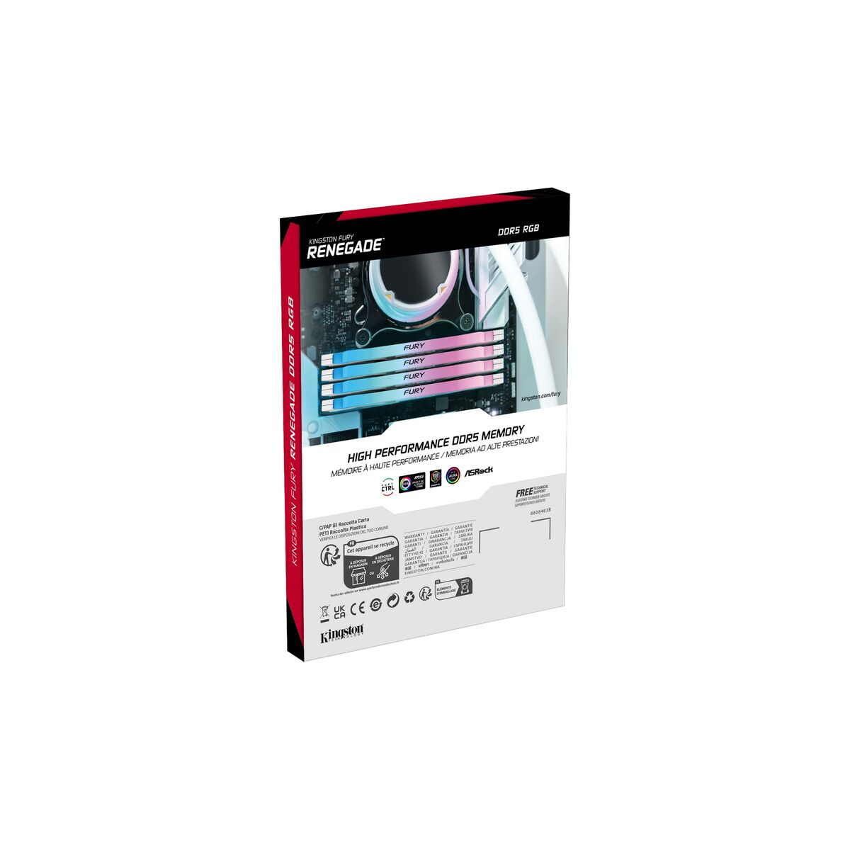 RAM Memory Kingston KF580C38RWA-16 16 GB DDR5