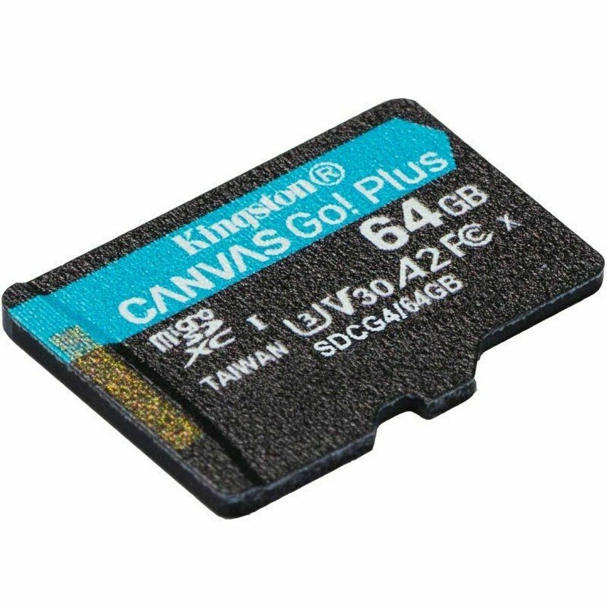 Memory Card Micro SDXC Kingston CANVAS Select Plus 64 GB