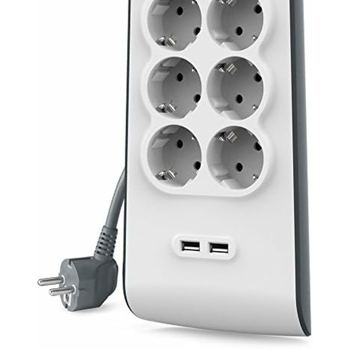 Power Socket 8 Sockets with Switch Belkin BSV804VF2M USB x 2 White (2 m)
