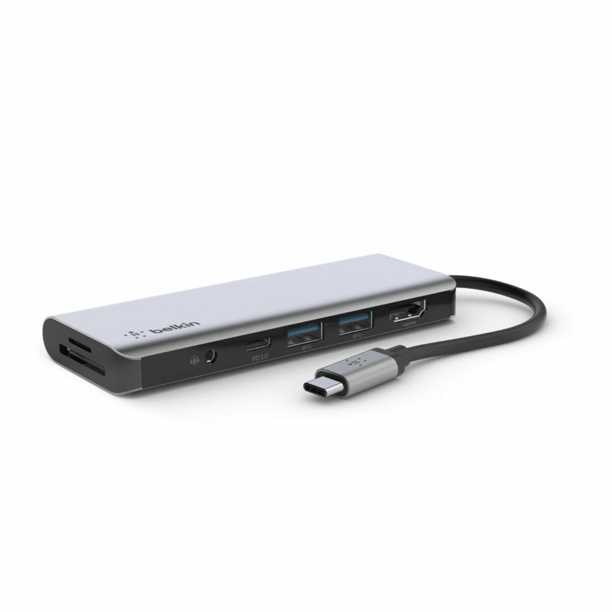 7-Port USB-C Hub Belkin AVC009btSGY Grey 100 W