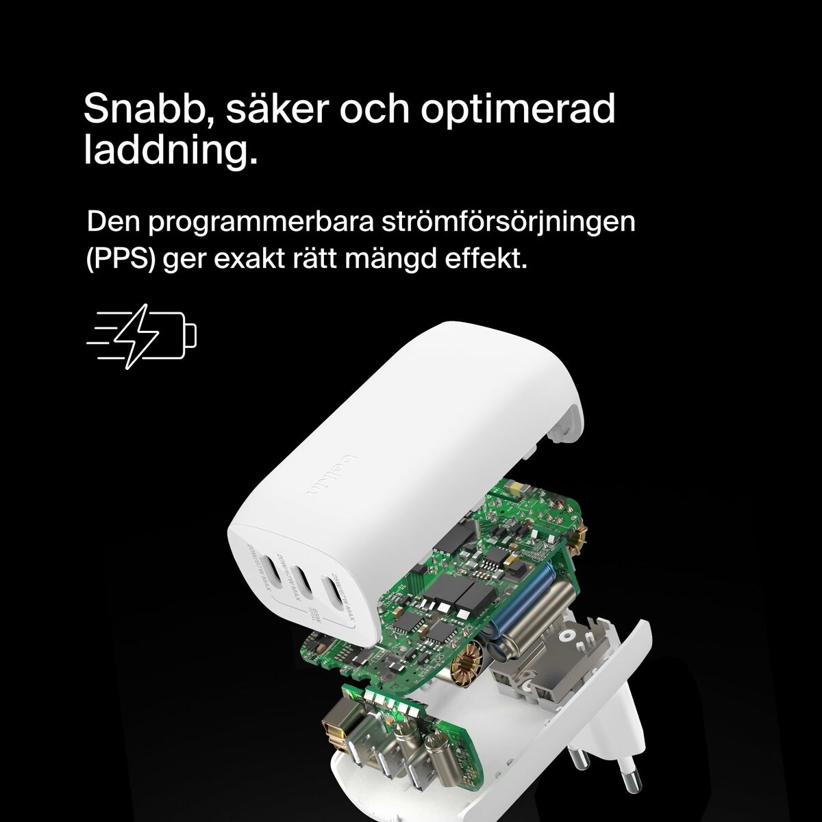 USB Cable Belkin WCC002CFWH White