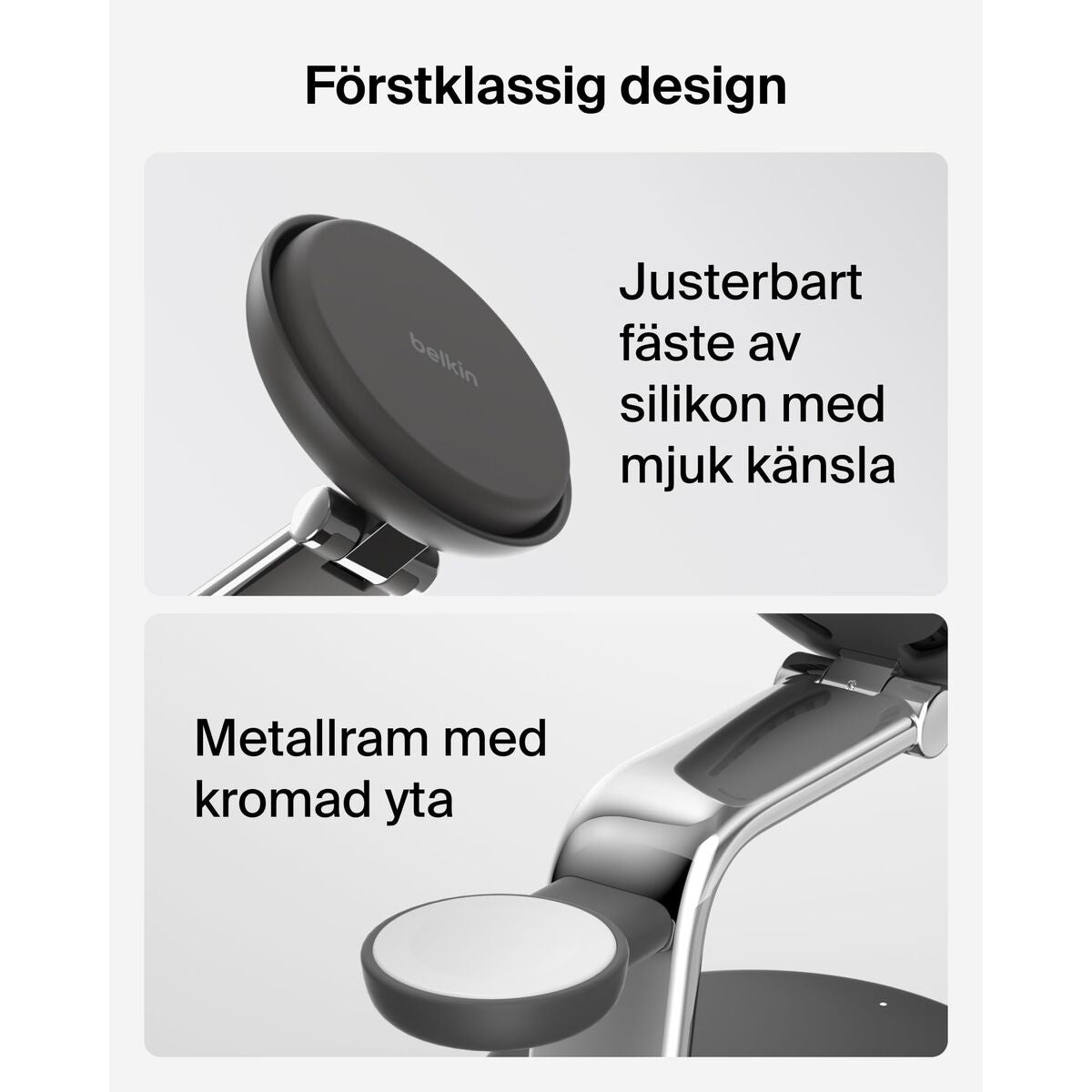 Cordless Charger Belkin WIZ040KQCH Black