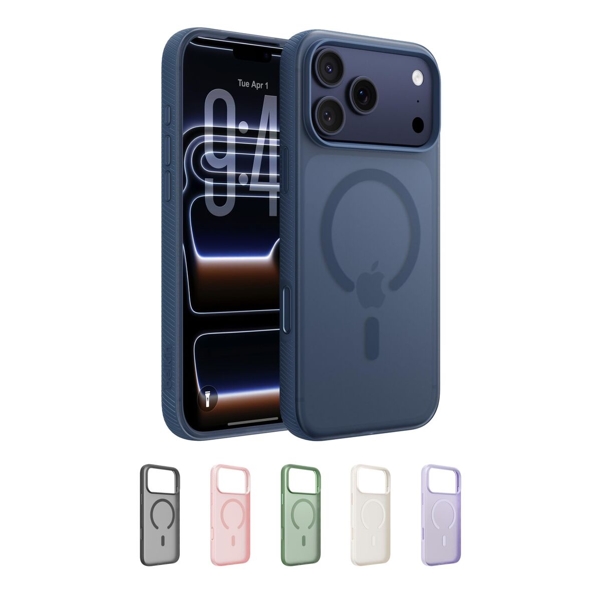 Mobile cover Belkin iPhone 17 Pro Max Blue Navy Blue Apple