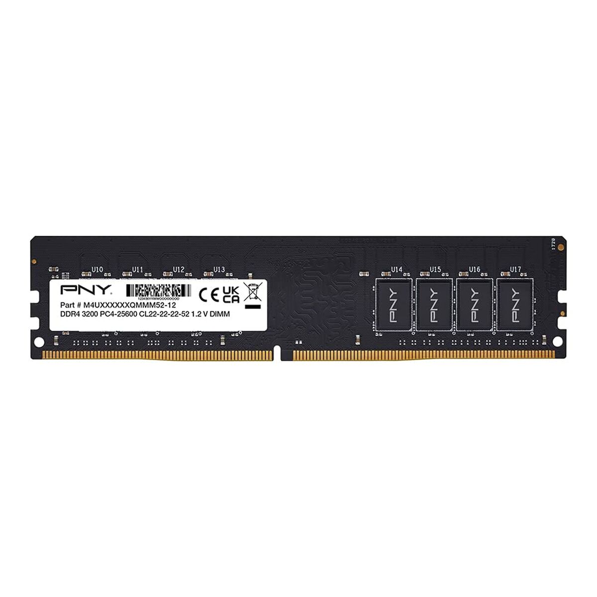 RAM Memory PNY MD8GSD43200-TB 8 GB DDR4 3200 MHz CL22