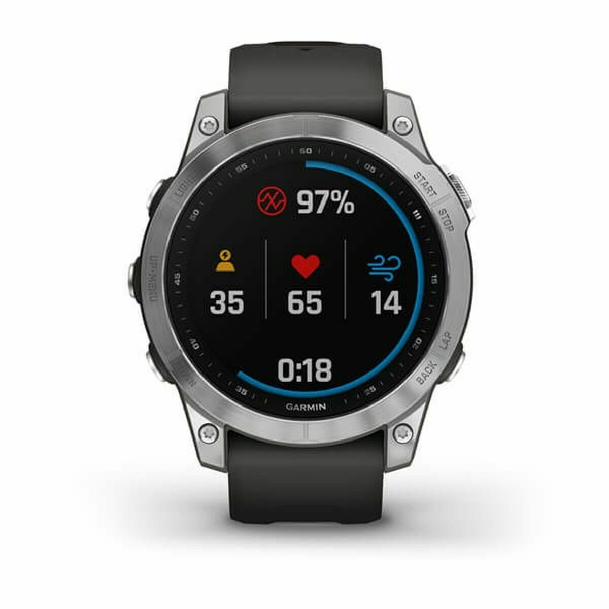 Smartwatch GARMIN 010-02540-01 Graphite Silver 1,3" 47 mm