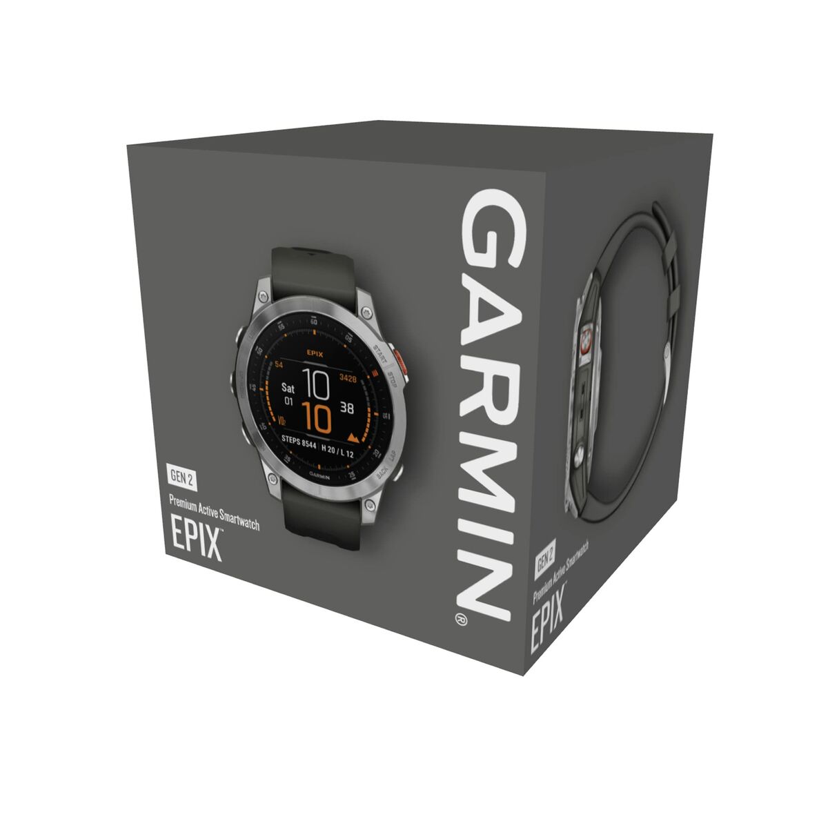 Smartwatch GARMIN 010-02582-01 Grey Silver 1,3" 47 mm