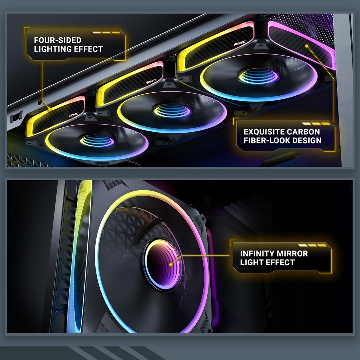 Box Ventilator Antec Orbit 120 ARGB