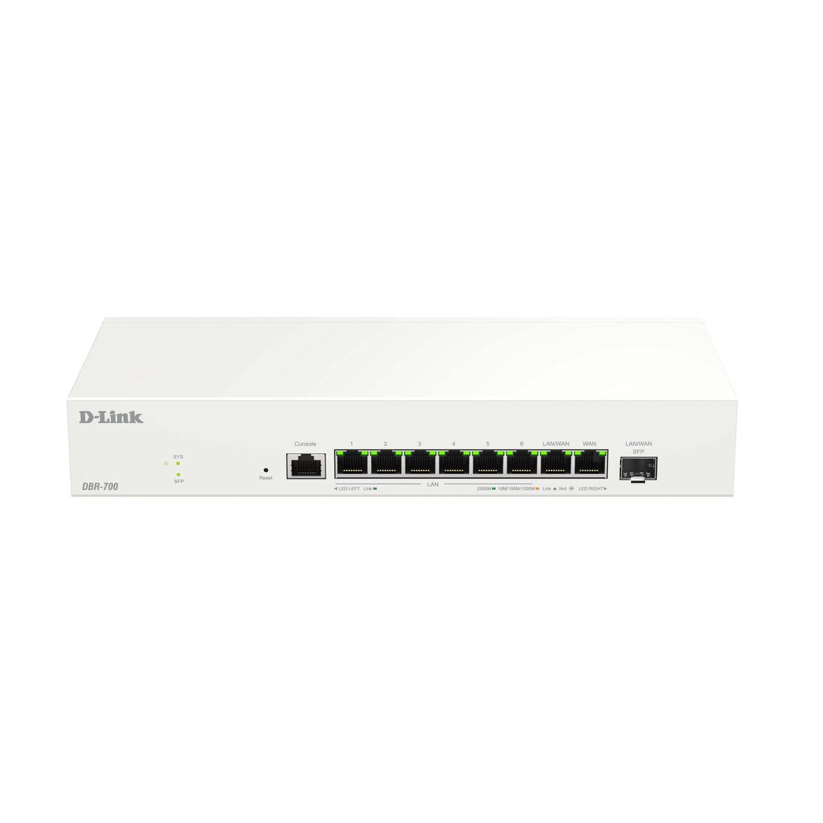 Router D-Link DBR-700 White 8 Ethernet LAN