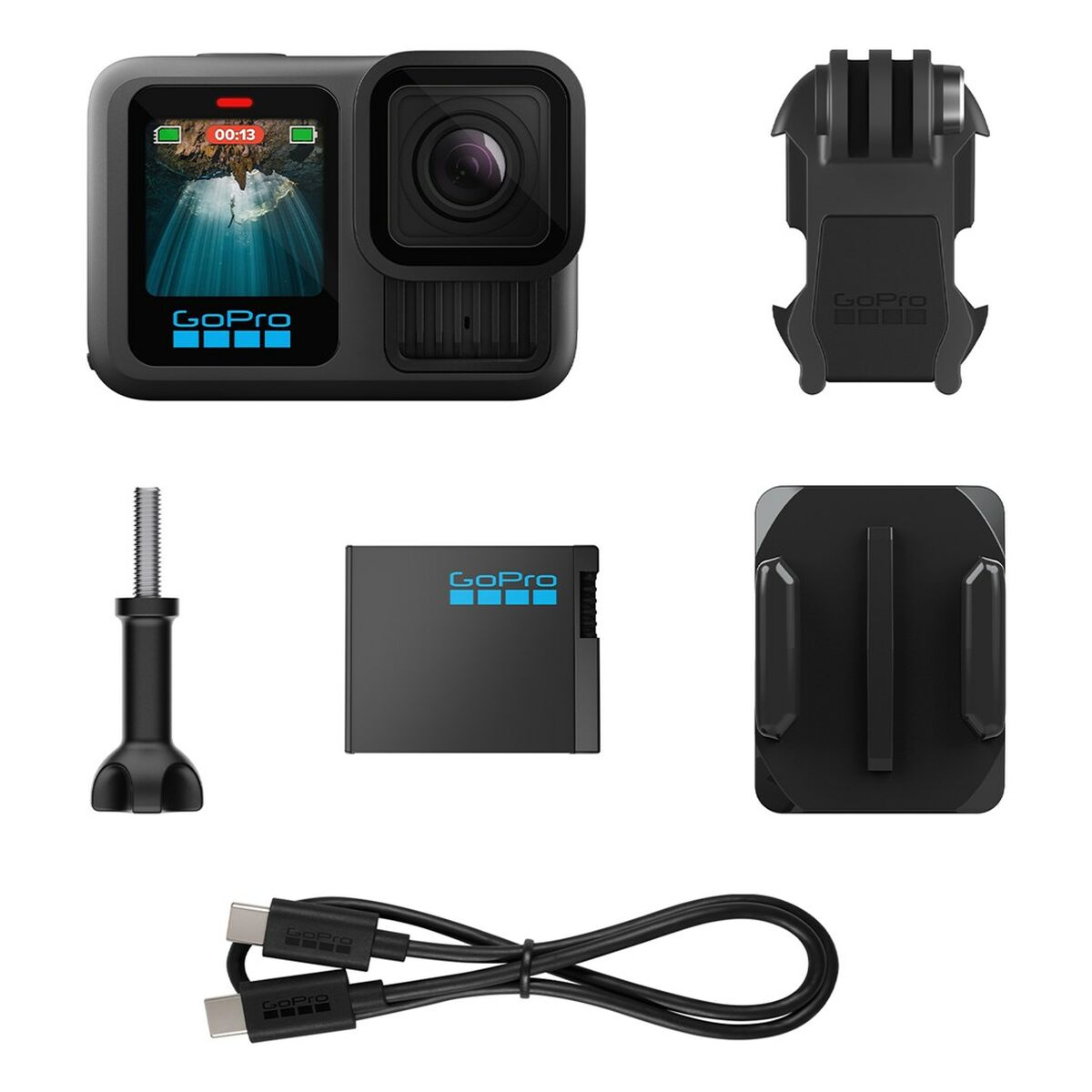 Sports Camera GoPro CHDRB-131-RW Black