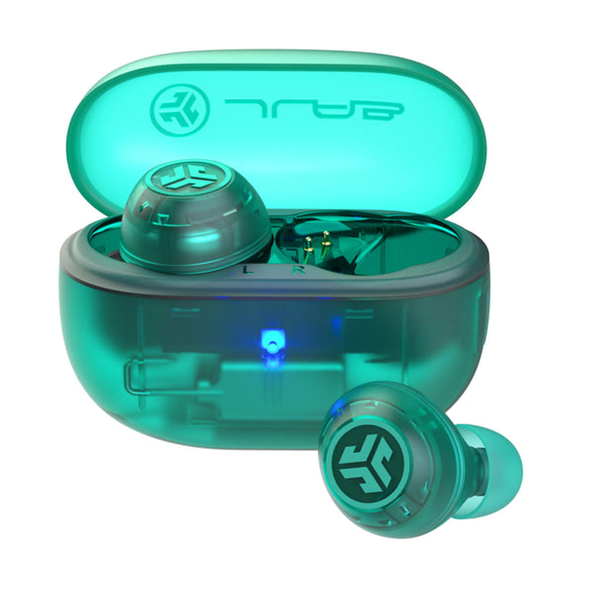 Wireless Earphones with Charging Case JLab IEUEBGOANCRTRATEL124 Turquoise