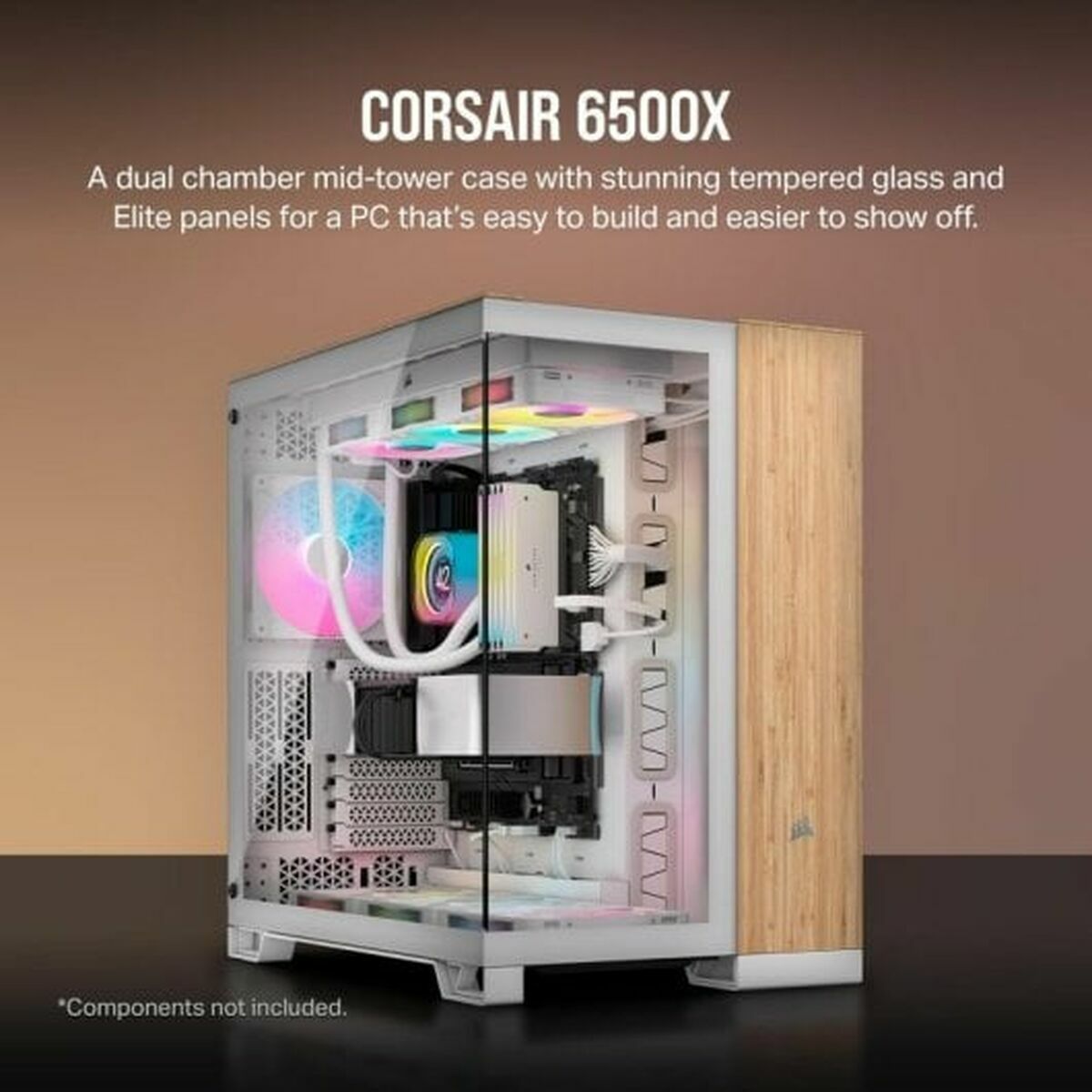 ATX Semi-tower Box Corsair CC-9011284-WW White Multicolour