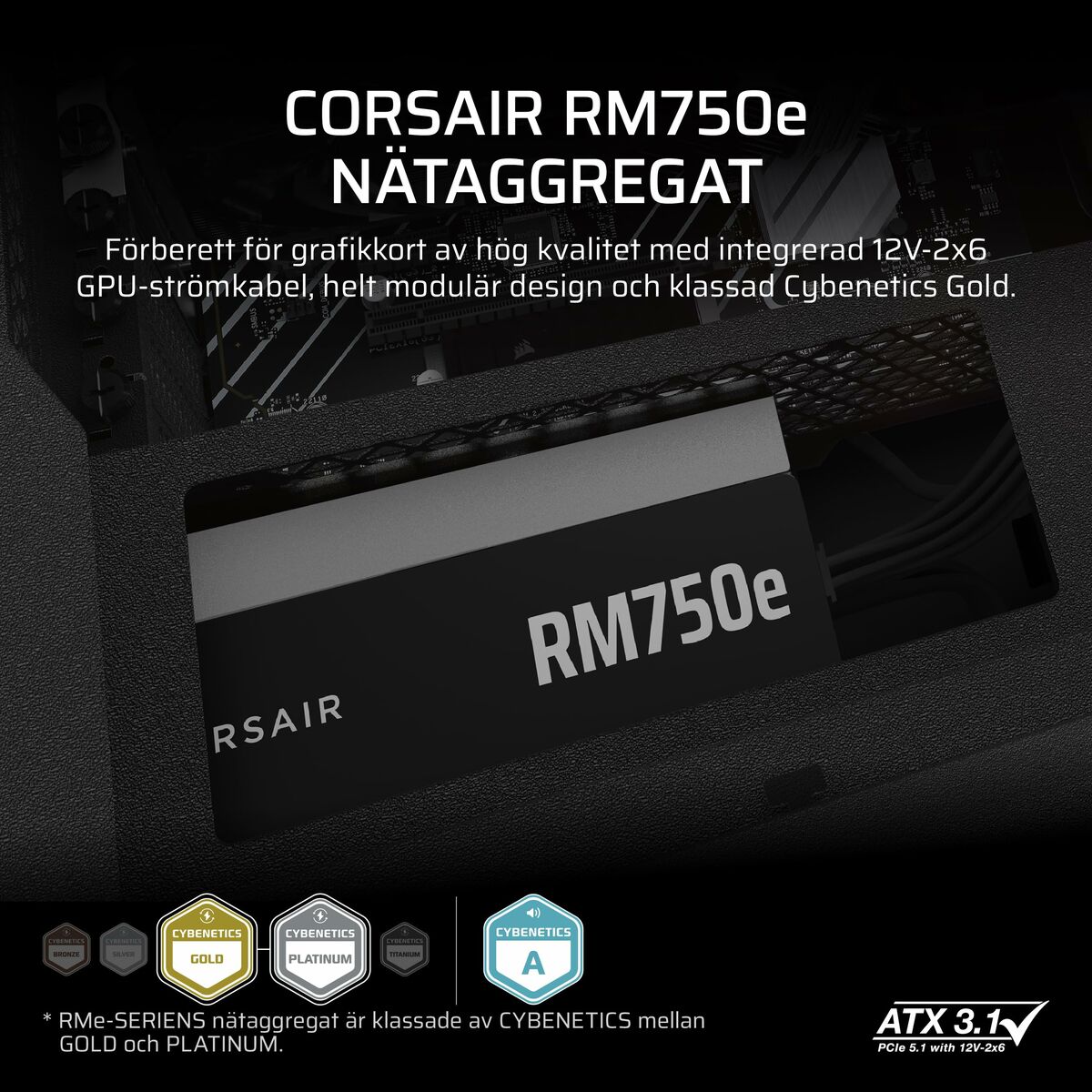 Power supply Corsair CP-9020295-EU ATX 750 W 80 Plus Gold