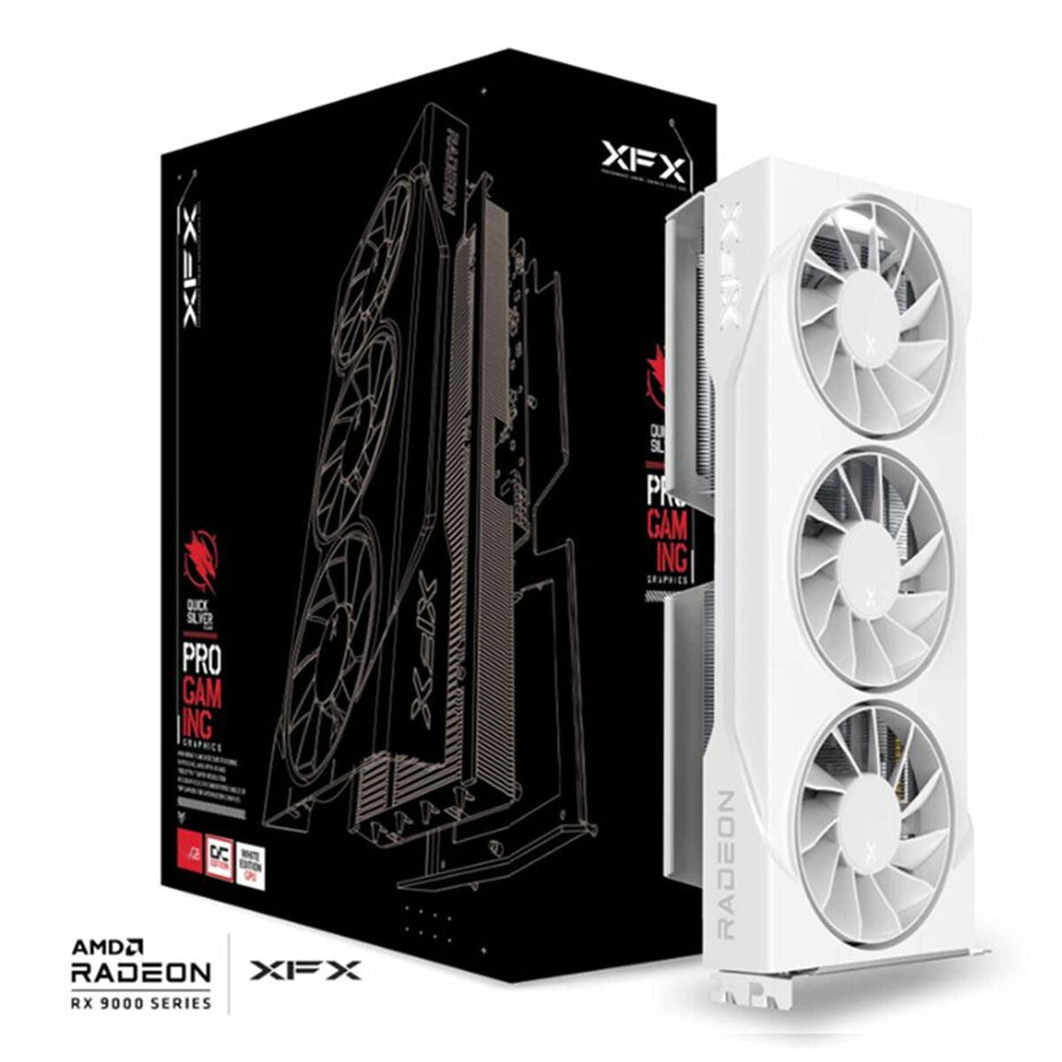 Graphics card XFX RX-96TS316W7 RADEON RX 9060 XT 16 GB GDDR6