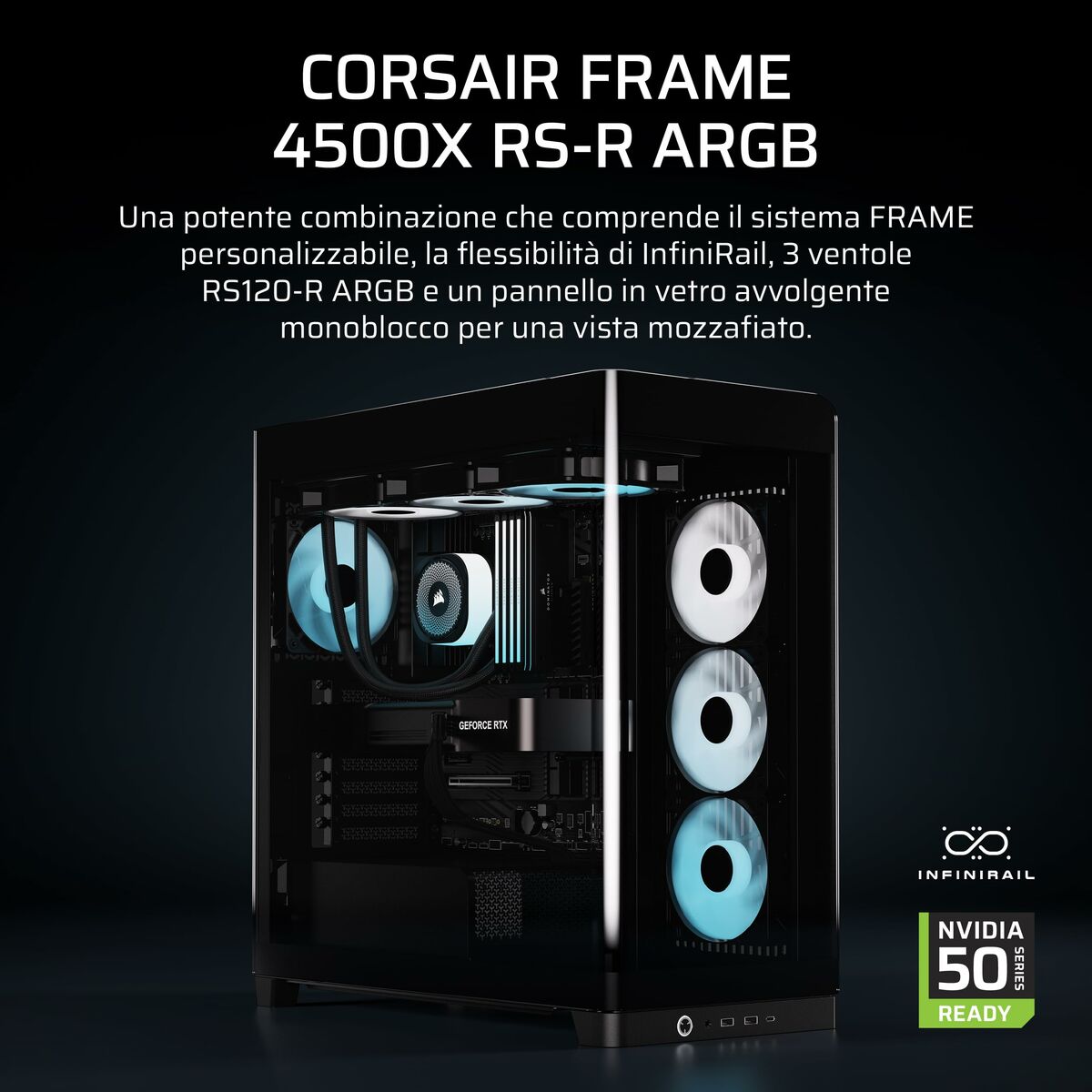 ATX Semi-tower Box Corsair 4500X Black