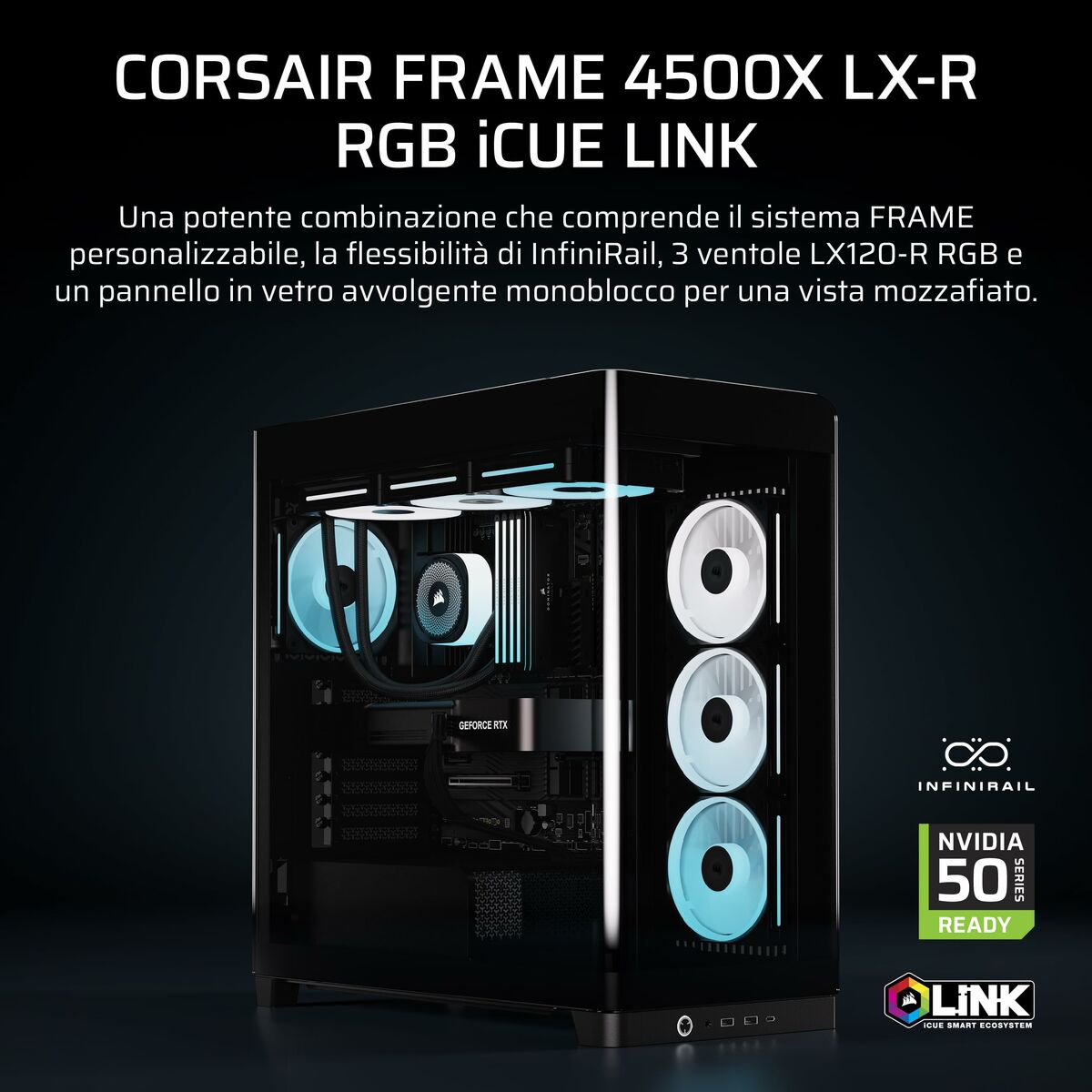 ATX Semi-tower Box Corsair CC-9011316-WW Black