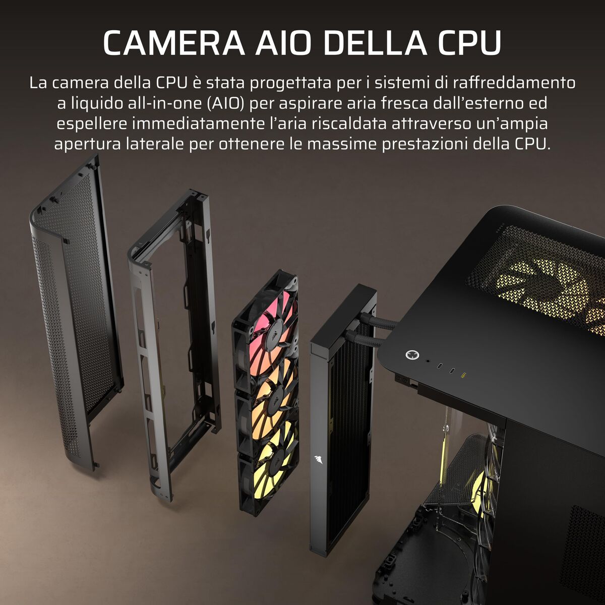 ATX Semi-tower Box Corsair CC-9011318-WW Black