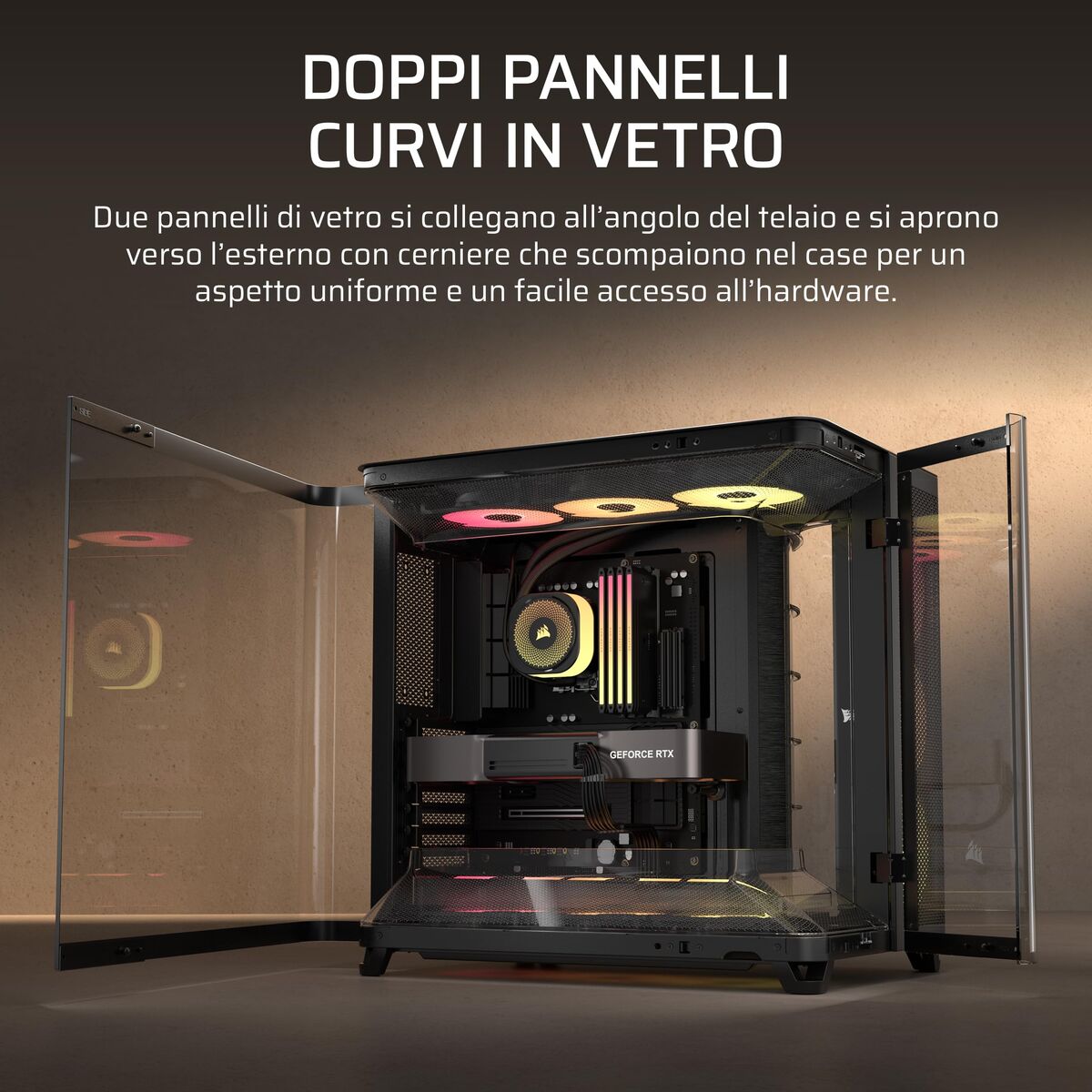 ATX Semi-tower Box Corsair CC-9011318-WW Black