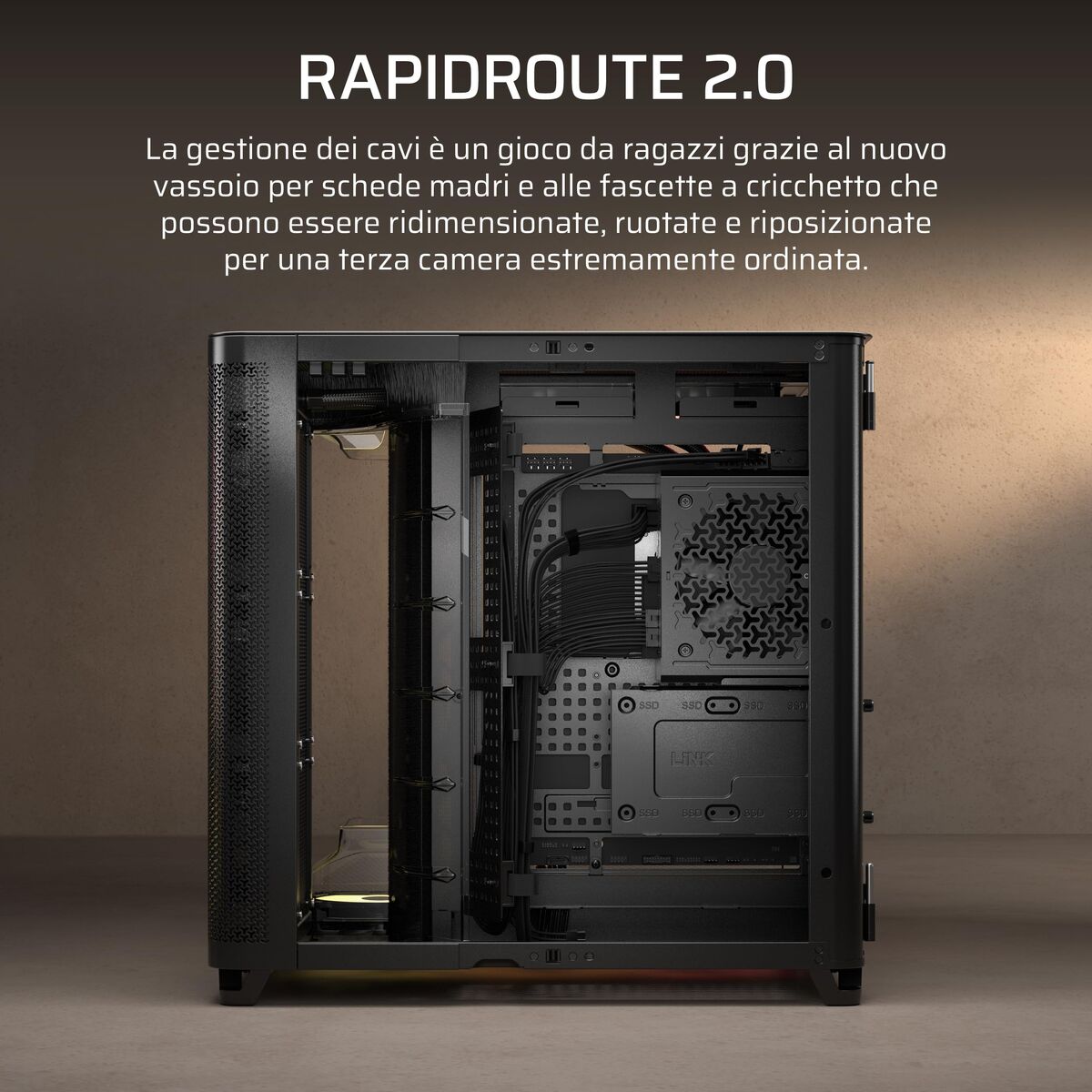 ATX Semi-tower Box Corsair CC-9011318-WW Black