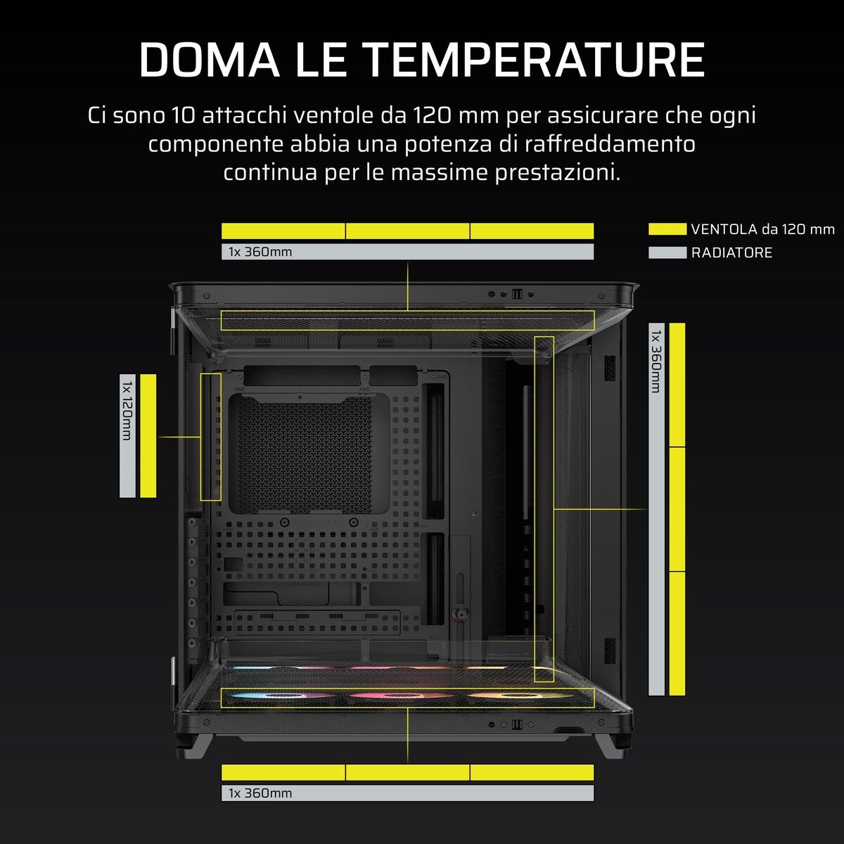 ATX Semi-tower Box Corsair CC-9011318-WW Black
