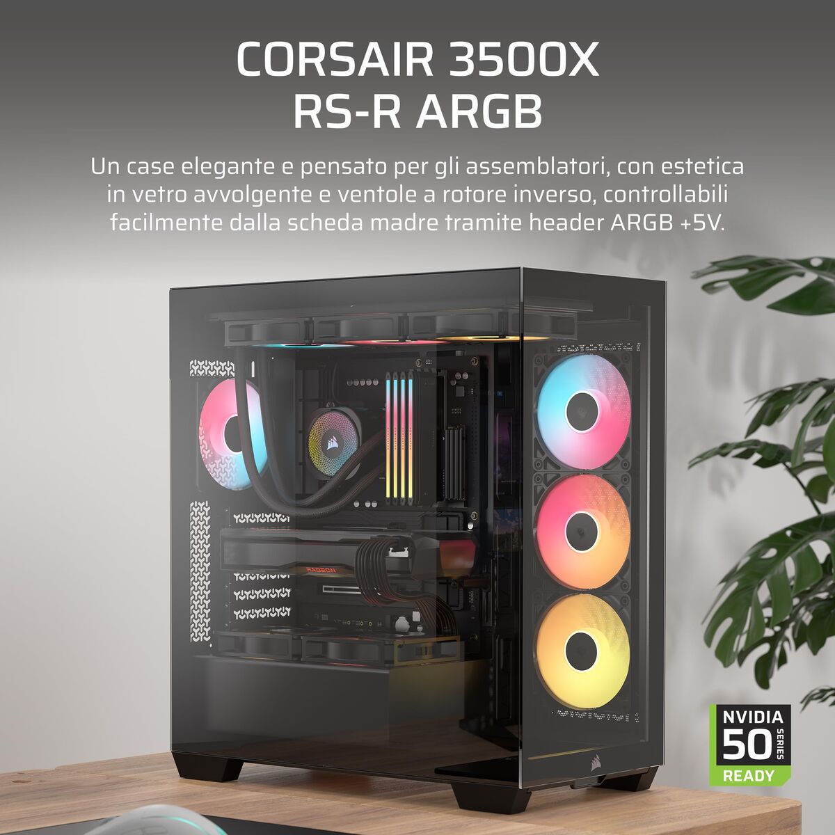 ATX Semi-tower Box Corsair CC-9011322-WW Black