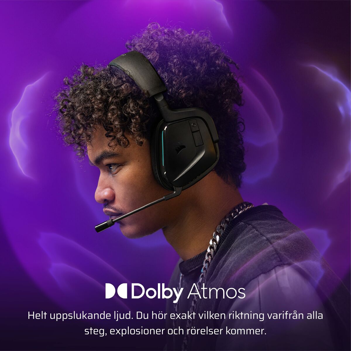 Headphones Corsair CA-9011379-WW Black