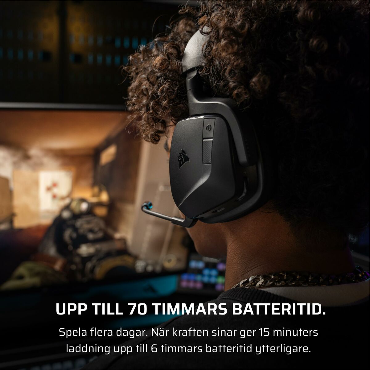 Headphones Corsair CA-9011379-WW Black