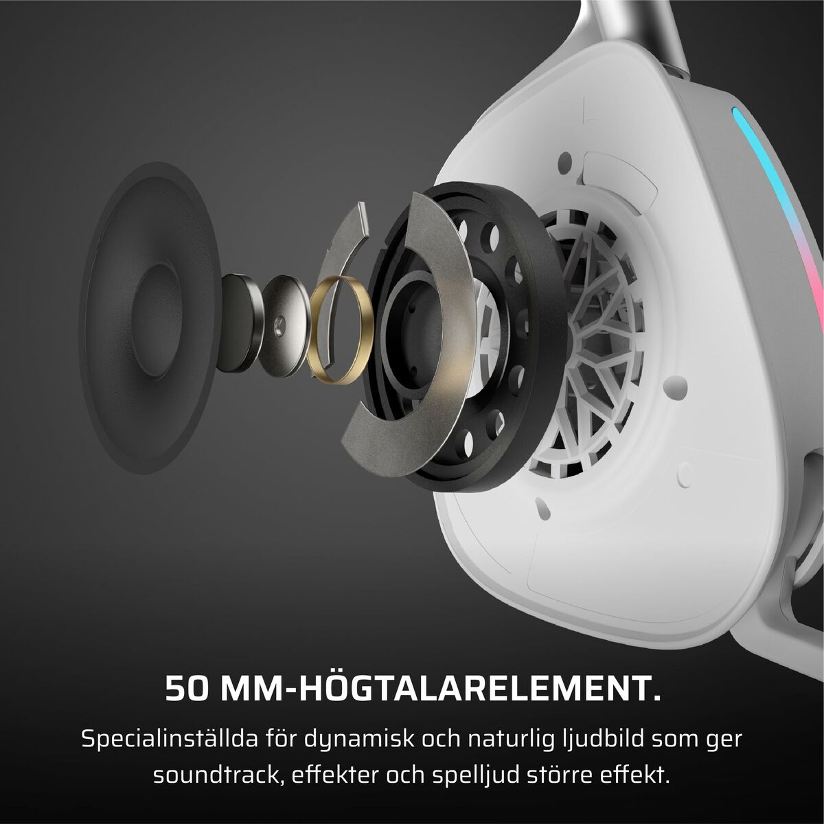 Headphones Corsair CA-9011380-WW White