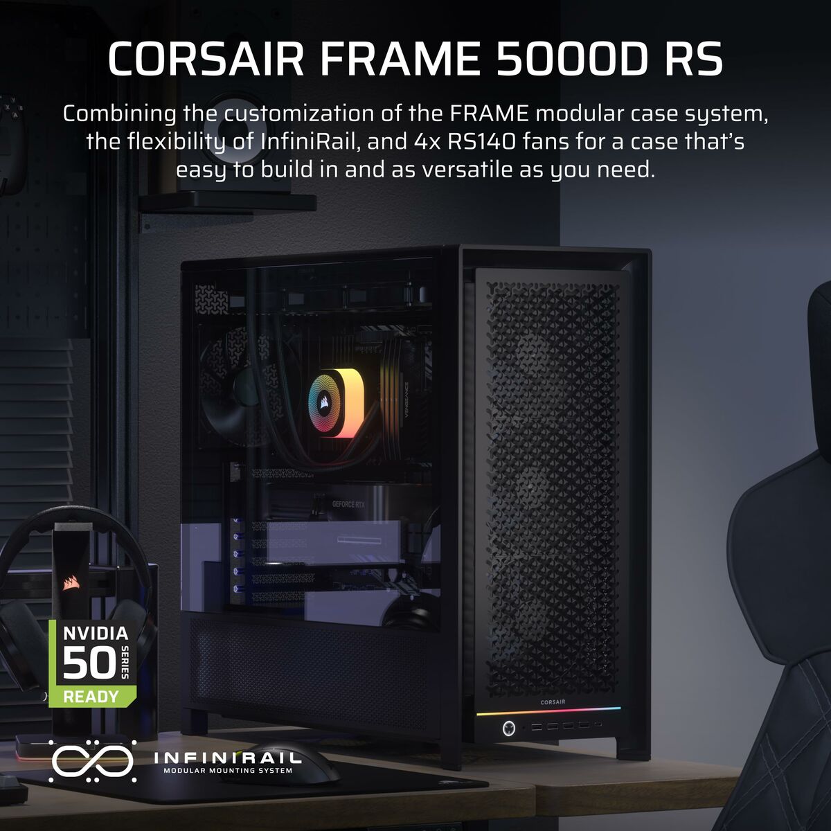 ATX Semi-tower Box Corsair CC-9011307-WW Black