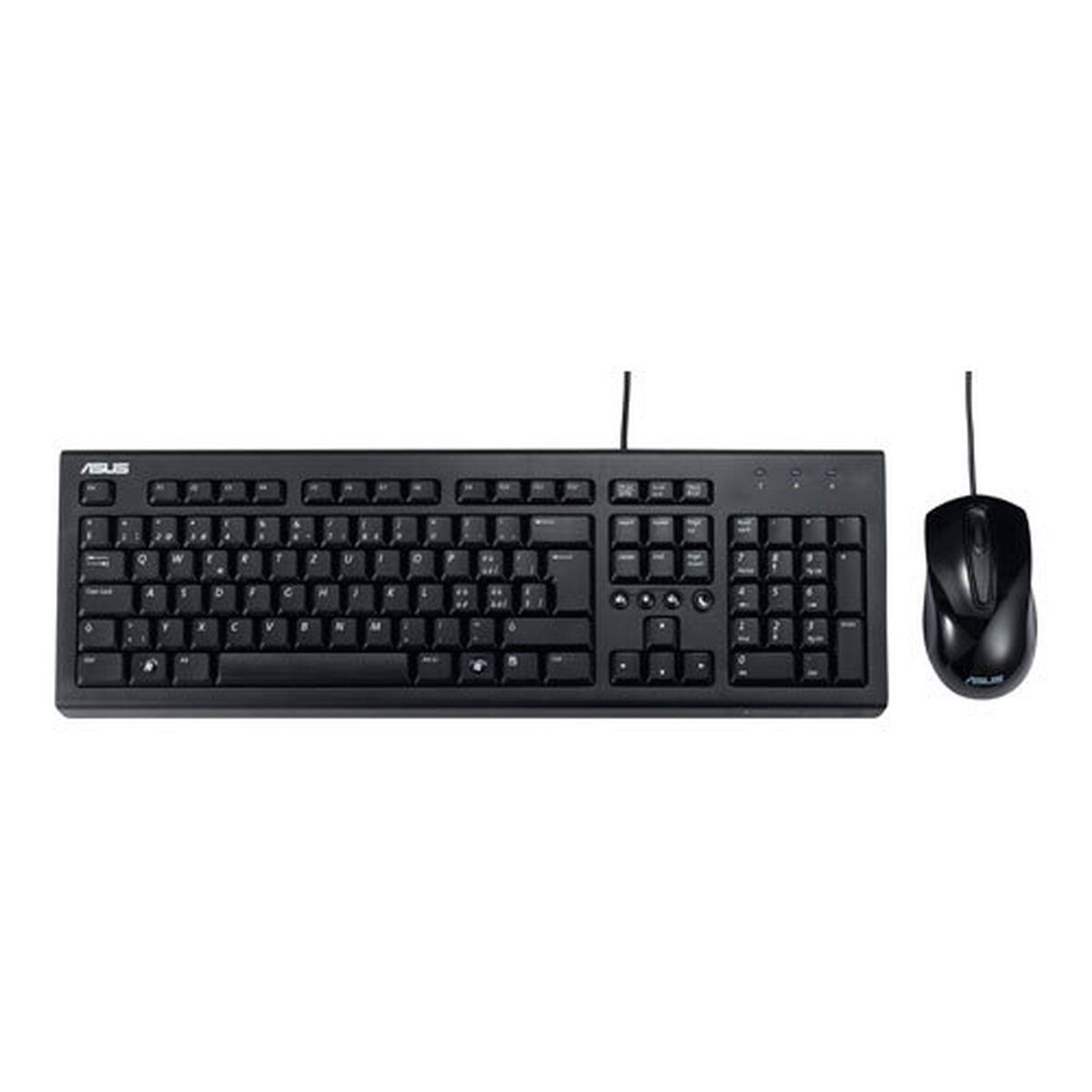 Keyboard and Mouse Asus 90-XB1000KM00040- Black