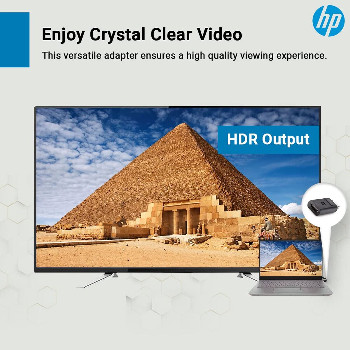 DisplayPort to HDMI Adapter HP F3W43AA